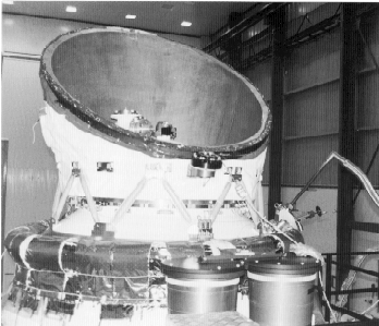 A close-up of ISO in the Kourou clean-room