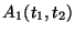 $A_{1}(t_{1},t_{2})$